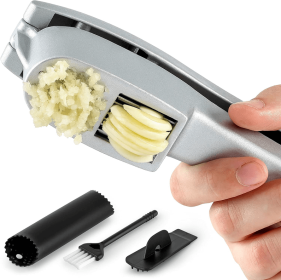 2-in-1 Garlic Press Set