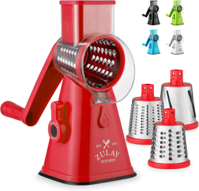 Manual Rotary Cheese Grater with Handle