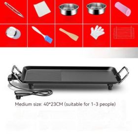 Smoke-free Non-stick Electric Baking Pan Household Multi-function Electric Barbecue