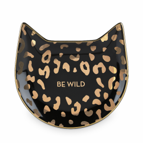 Black Leopard Tea Tray By Pinky Up