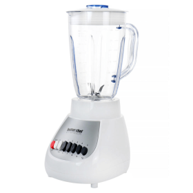 Better Chef Classic 10-Speed 6-Cup Plastic Jar Blender (Color: White)