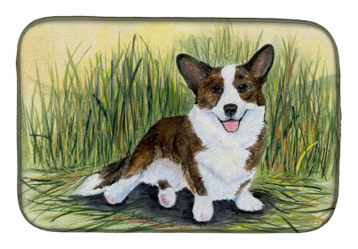 Corgi Dish Drying Mat (size: 14 x 21)