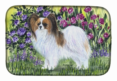 Papillon Dish Drying Mat (size: 14 x 21)